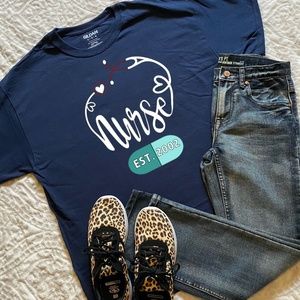 Nurse Established Shirt RN Custom Shirt